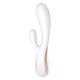 VIBRADOR MONO FLEX CON APP Y BLUETOOTH SATISFYER BLANCO