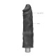 VIBRADOR REALÍSTICO 10" REALROCK NEGRO