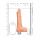 VIBRADOR REALÍSTICO 9" CON TESTÍCULOS REALROCK BLANCO