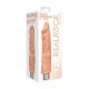 VIBRADOR REALÍSTICO 9" REALROCK BLANCO