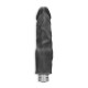 REALISTIC VIBRATING DILDO 9" REALROCK BLACK