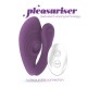 PLEASURISER RECHARGEABLE VIBRATOR WITH REMOTE CONTROL CRUSHIOUS