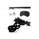 KIT DE RESTRICCIÓN BONDAGE BELT RESTRAINT SYSTEM OUCH! NEGRO