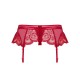 CINTO DE LIGAS E TANGA 853-GAR OBSESSIVE VERMELHO