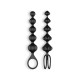 CONJUNTO DE 2 TIRAS LOVE BEADS SATISFYER NEGRAS