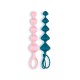 LOVE BEADS 2 PIECE SET SATISFYER COLOURED