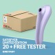 EDICIÓN LIMITADA COMPRE 20 SATISFYER DUAL PLEASURE CON APP LILA Y LLEVE 1 TESTER GRATUITO