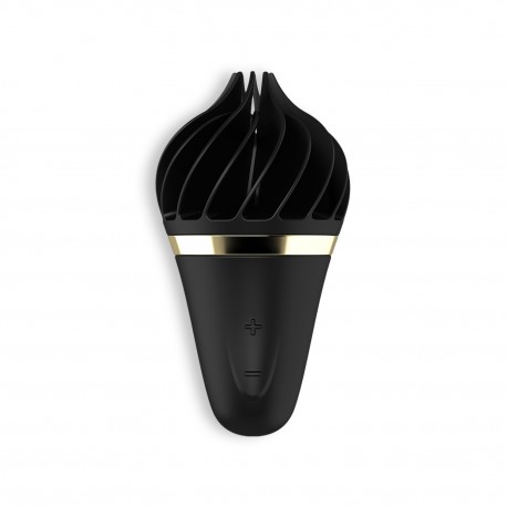 ESTIMULADOR CLITORIANO LAYONS SWEET TREAT CON CARGADOR USB SATISFYER LAYONS NEGRO