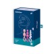 BOOTY CALL 3 PIECE SET ANAL PLUGS SATISFYER COLOURED