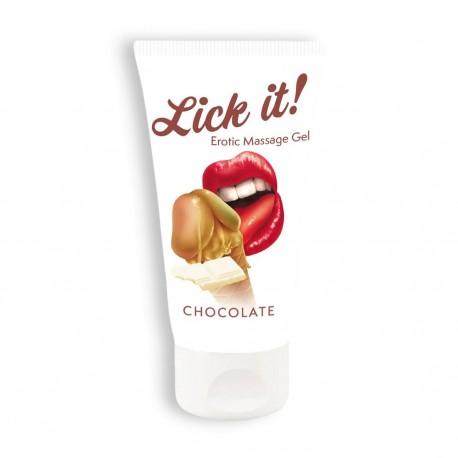 LICK-IT KISSABLE LUBRICANT WHITE CHOCOLATE 50ML