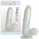 PENE REAL RAPTURE FIRE PASSION 8'' TRANSPARENTE