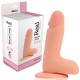 PENE REALÍSTICO REAL RAPTURE WATER SENSATIONS 6'' BLANCO