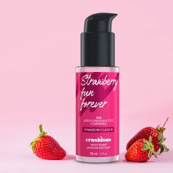 LUBRIFIANT GOÛT FRAISE 50 ML CRUSHIOUS