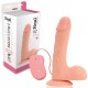 REAL RAPTURE FIRE PASSION REALISTIC VIBRATOR 8'' WHITE