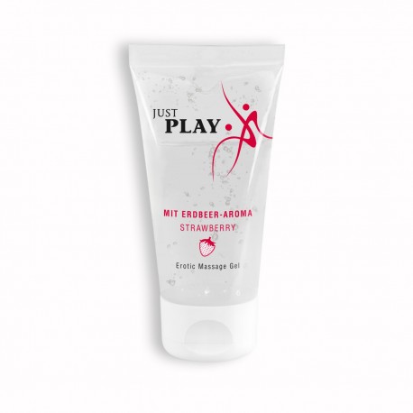 JUST PLAY STRAWBERRY WATER BASED LUBRICANT 50ML