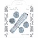 CANDY PIE SWEEPY VIBRATOR SILVER