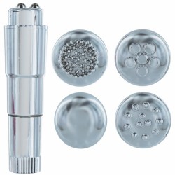 CANDY PIE SWEEPY VIBRATOR SILVER