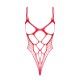 BODY COM ABERTURA NA VIRILHA B133 OBSESSIVE VERMELHO