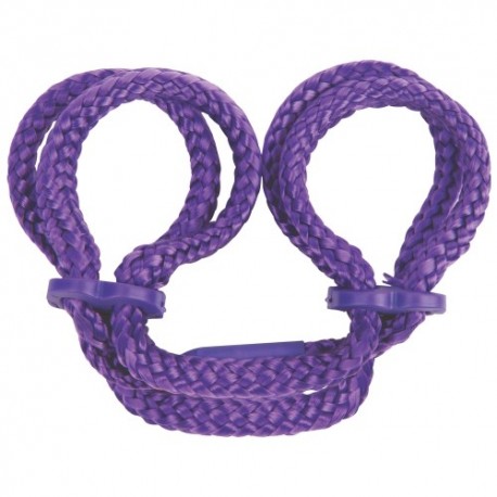 ALGEMAS PARA OS TORNOZELOS JAPANESE SILK LOVE ROPE ROXAS