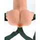 ARNÉS CON DILDO HUECO RECARGABLE 6" HOLLOW RECHARGEABLE STRAP-ON CON MANDO FETISH FANTASY SERIES