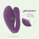 VIBRADOR RECARGABLE CON MANDO PLEASURISER Y REGALO DE LUBRICANTE A BASE DE AGUA CRUSHIOUS