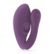 VIBRADOR RECARGABLE CON MANDO PLEASURISER Y REGALO DE LUBRICANTE A BASE DE AGUA CRUSHIOUS