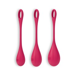 SATISFYER YONI POWER 1 3-PCS SET RED