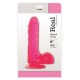 DILDO REAL RAPTURE FIRE PASSION 8'' ROSA