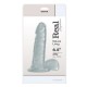 DILDO REAL RAPTURE EARTH FLAVOUR 6.5'' TRANSPARENTE