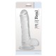 REAL RAPTURE SKY EMOTION DILDO 10'' CLEAR