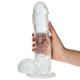 REAL RAPTURE SKY EMOTION DILDO 10'' CLEAR