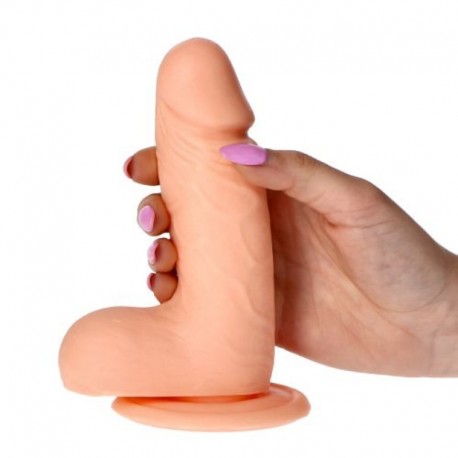 PENE REALÍSTICO REAL RAPTURE WATER SENSATIONS 6'' BLANCO