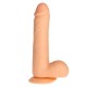 PENE REALÍSTICO REAL RAPTURE FIRE PASSION 9'' BLANCO