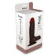 REAL RAPTURE EARTH FLAVOUR REALISTIC DILDO 7.5'' BLACK