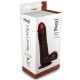 PENE REALÍSTICO REAL RAPTURE FIRE PASSION 9'' NEGRO