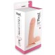 VIBRADOR REALÍSTICO REAL RAPTURE FIRE PASSION 8'' BLANCO