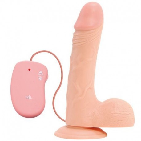 VIBRADOR REALÍSTICO REAL RAPTURE FIRE PASSION 8'' BRANCO