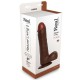 VIBRADOR REALÍSTICO REAL RAPTURE FIRE PASSION 9'' NEGRO