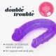 CONSOLADOR DOBLE DOUBLE TROUBLE CRUSHIOUS MORADO