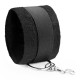 TOUGH LOVE VELCRO HANDCUFFS WITH EXTRA 40CM CHAIN CRUSHIOUS BLACK