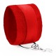 TOUGH LOVE VELCRO HANDCUFFS WITH EXTRA 40CM CHAIN CRUSHIOUS RED