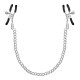 PINZAS PARA PEZONES SILVER NIPPLE CHAIN CLAMPS CRUSHIOUS