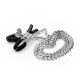 PINZAS PARA PEZONES SILVER NIPPLE CHAIN CLAMPS CRUSHIOUS