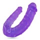 DEEP DIVER DILDO DOBLE CON LUBRICANTE ANAL 50ML CRUSHIOUS MORADO