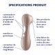 ESTIMULADOR DE CLÍTORIS RECARREGÁVEL SATISFYER PRO 2