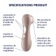 SATISFYER PRO 2 RECHARGEABLE CLITORAL STIMULATOR