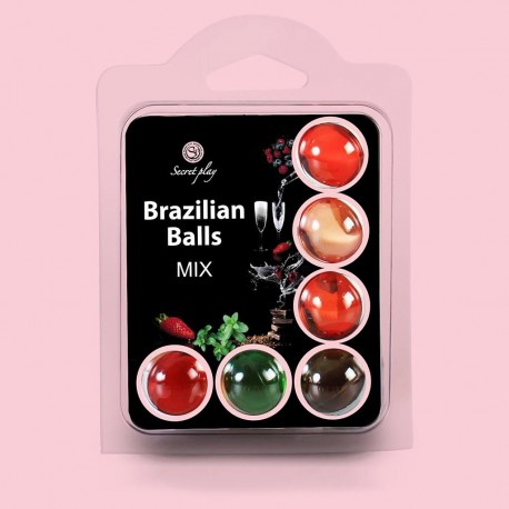 KISSABLE LUBRICANT BALLS MULTIFLAVOURED 6 x 4GR