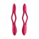 VIBRADOR ELASTIC JOY SATISFYER VERMELHO