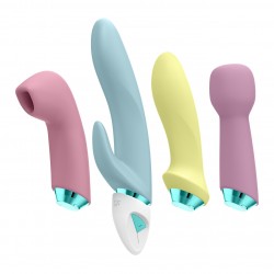 CONJUNTO DE VIBRADORES FABULOUS FOUR SATISFYER