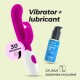 VIBROMASSEUR RABBIT JIGGLIE ET LUBRIFIANT À BASE D’EAU INCLUS CRUSHIOUS